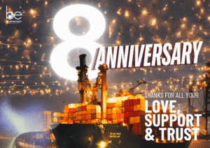 8th Anniversary creative for marketing